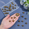 72Pcs 12 Styles Tibetan Style Alloy European Beads FIND-PH0060-22AG-3