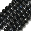 Natural Black Labradorite Beads Strands G-L642-B15-10mm-2
