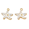 304 Stainless Steel Enamel Charms SA-CBAF5D5-17G-02-1