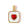 304 Stainless Steel Shell Pendants STAS-OY008-23G-1
