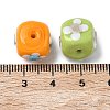 Handmade Lampwork Enamel Beads LAMP-Z020-07-3