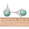 Natural Amazonite Pendants GG-CBA0251-09D-P-3