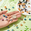80Pcs Electroplate Transparent Glass Beads EGLA-TA0030-08-6