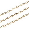 PVD Vacuum Plating 304 Stainless Steel Cable Chains CHS-C002-03G-1