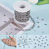 304 Stainless Steel Figaro Chains Chains FIND-SC0012-50C-P-3