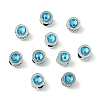 Alloy Acrylic European Beads FIND-YWC0011-04A-1