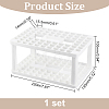 Plastic Cosmetic Brush Storage Stands MRMJ-WH0070-34A-4