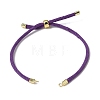 3MM Adjustable Round Nylon Braided Cord Bracelet Making FB-CBAA152-04G-34-1