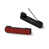 Plastic Adhesive Back Bar Pins with Platinum Iron Pins LS-KY-D025-01B-01-1