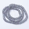 Electroplate Transparent Glass Beads Strands EGLA-A034-T1mm-X03-2