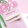 Macaron Color Alloy Alligator Hair Clips PW-WGDAB84-04-1