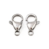 Tarnish Resistant 304 Stainless Steel Lobster Claw Clasps STAS-AB16-4
