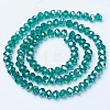 Electroplate Glass Beads Strands EGLA-A034-T4mm-B04-2