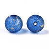Baking Paint Glass Beads DGLA-N014-8mm-01A-2
