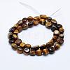 Natural Tiger Eye Beads Strands G-K203-28A-2