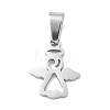 304 Stainless Steel Pendants STAS-B141-05P-1