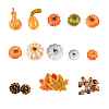 Foam Imitation Pumpkin Acorn Pine Cone Decorations Ornaments HULI-PW0002-049A-1