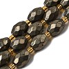 Natural Pyrite Beads Strands G-Z131-F01-01-2