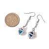 Glass Seed Beads Dangle Earrings EJEW-MZ00350-4