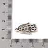 Tibetan Style Alloy Pendant TIBE-Q090-32AS-3