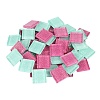 Square Transparent Glass Cabochons GLAA-TAC0007-18B-09-1