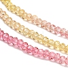 Transparent Painted Glass Beads Strands X1-DGLA-A034-T2mm-A07-4