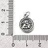 925 Sterling Silver Thinking Angel Charms STER-G046-05AS-3