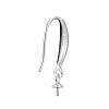 925 Sterling Silver Earring Hooks X-STER-E062-02S-3