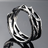 304 Stainless Steel Finger Rings FS-WG2B888-03-1