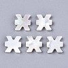 Natural White Shell Beads SSHEL-ZX004-02E-1