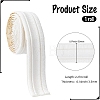 XPE Foam Self-Adhesive Flexible Molding Trim AJEW-GF0014-34-2
