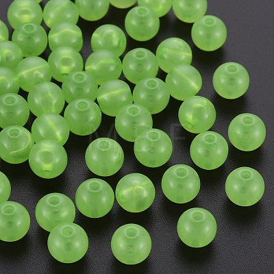 Imitation Jelly Acrylic Beads MACR-S373-66-EA-M-1