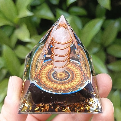 Orgonite Pyramid Resin Energy Generators PW-WG77CDA-01-1