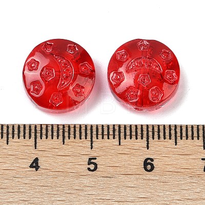 Transparent Glass Beads DGLA-E004-09K-1