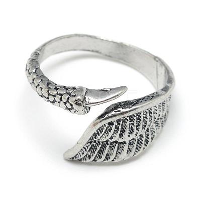 Adjustable Alloy Cuff Finger Rings RJEW-S038-010-1
