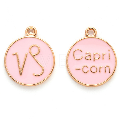 Alloy Enamel Pendants ENAM-S124-01A-09E-1
