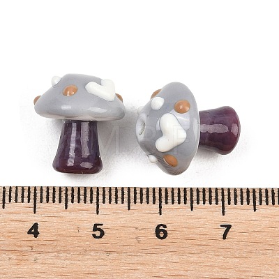 Handmade Lampwork Enamel Beads LAMP-B055-02H-1