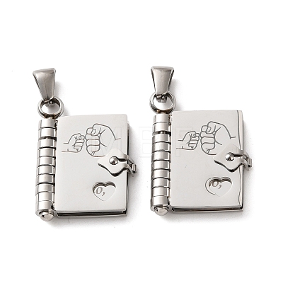 304 Stainless Steel Pendants SA-CBA694E-01P-01-1