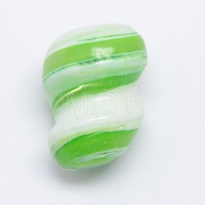 Dyed Natural Spiral Shell Beads SHEL-A003-C05-1