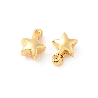 SHEGRACE Brass Star Charms XGR0109G-97G-1