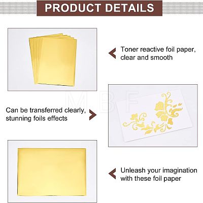 A4 Hot Foil Stamping Paper DIY-WH0193-03A-1