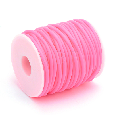 Hollow Pipe PVC Tubular Synthetic Rubber Cord RCOR-R007-2mm-06-1