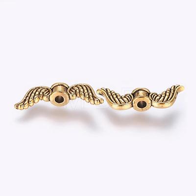 Tibetan Style Alloy Beads TIBEB-6139-AG-LF-1