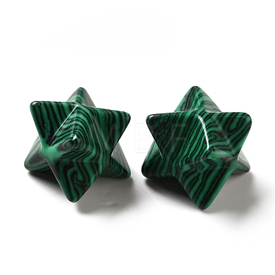 Synthetic Malachite Beads G-A206-01A-13-1