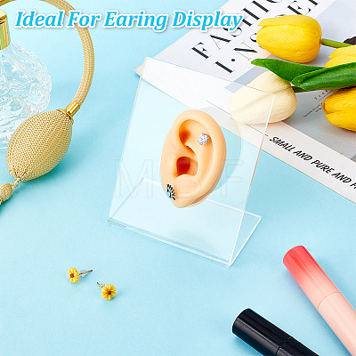 Soft Silicone Left Ear Displays Mould EDIS-WH0021-14B-1