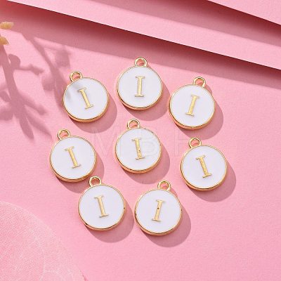 Golden Plated Alloy Charms X-ENAM-S118-01I-1