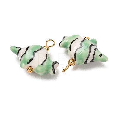 Handmade Porcelain Pendants PR-CBAC347-08F-1