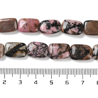 Natural Rhodonite Beads Strands G-K357-D09-01-1