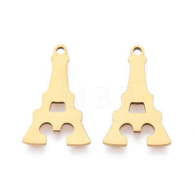 201 Stainless Steel Pendants STAS-T073-43G-1