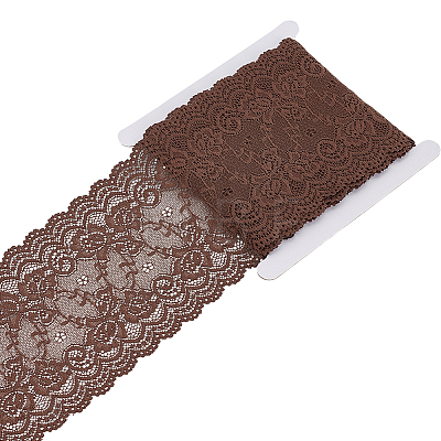 1 Roll 10% Spandex & 90% Nylon Lace Ribbon OCOR-OC0001-96E-1